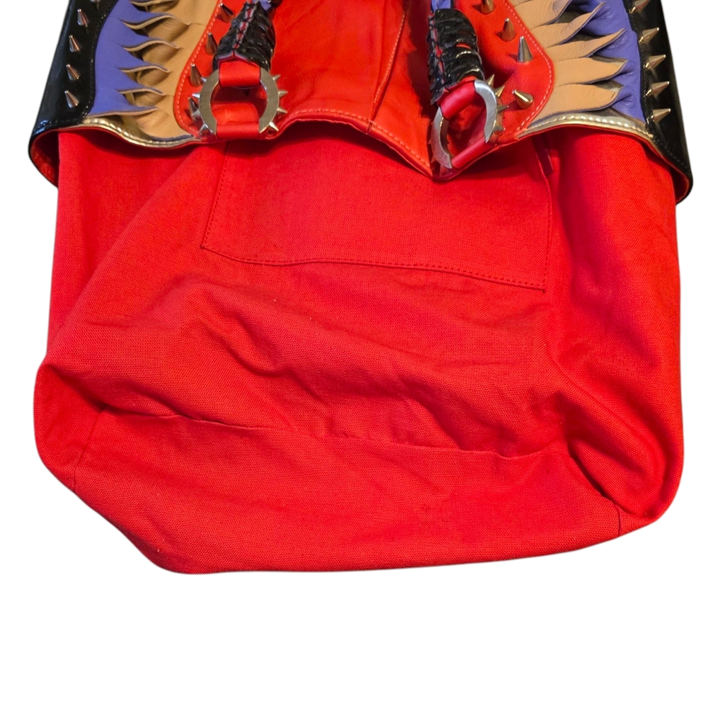 Rare Christian Louboutin Spike (Studded) Talita Tote Handbag - Picture 6 of 7